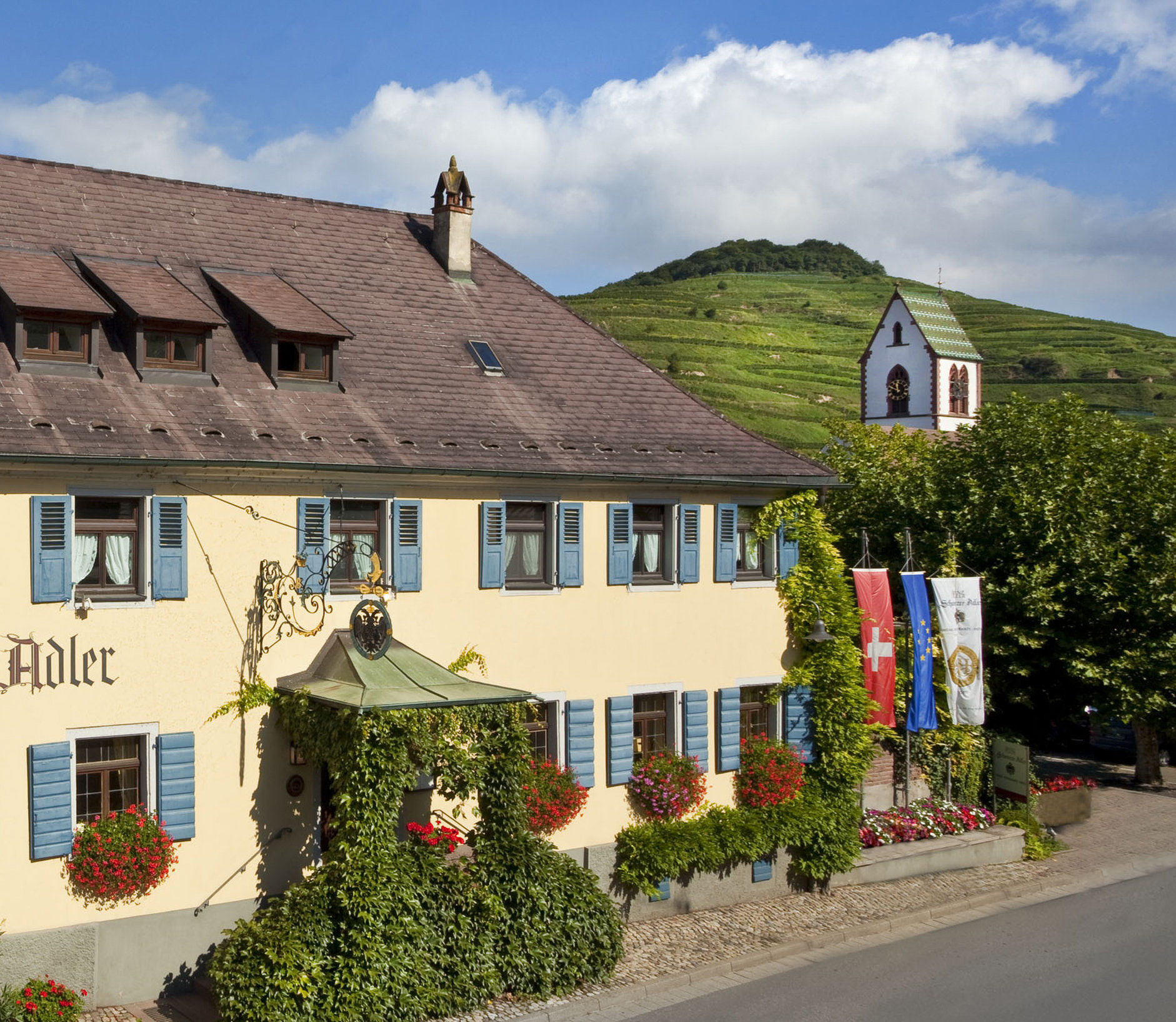 Schwarzer Adler Otel Vogtsburg Dış mekan fotoğraf